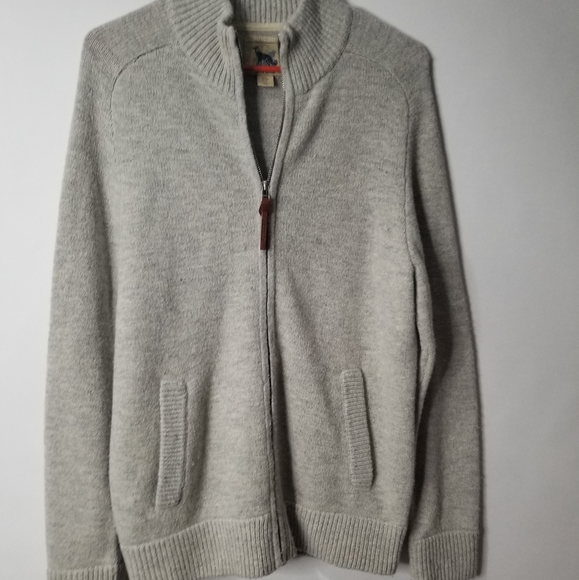 Refectory Lambswool Zip Sweater Size M - Picture 1 of 4